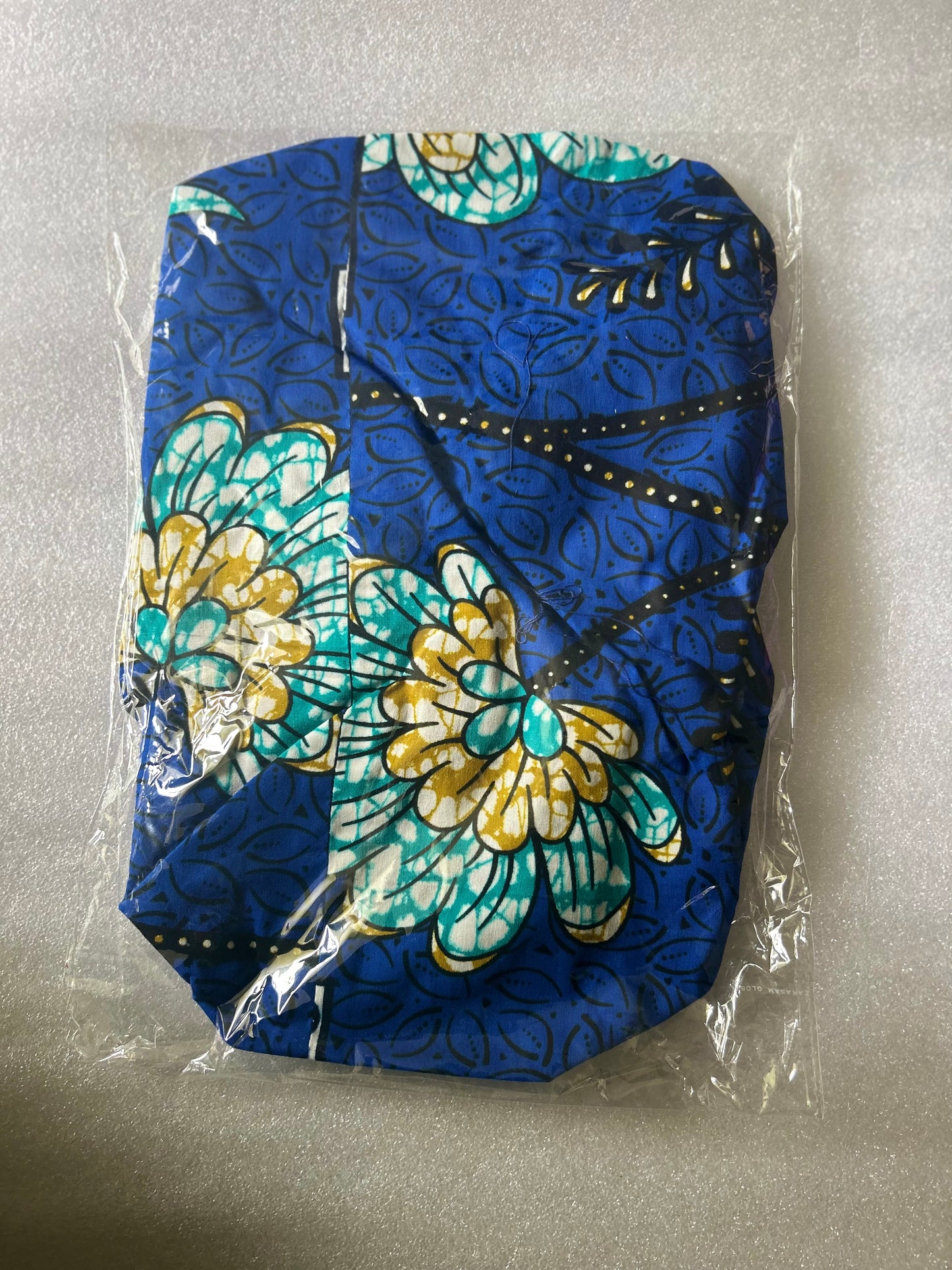 Maxi Double Tie African print and Satin Bonnets