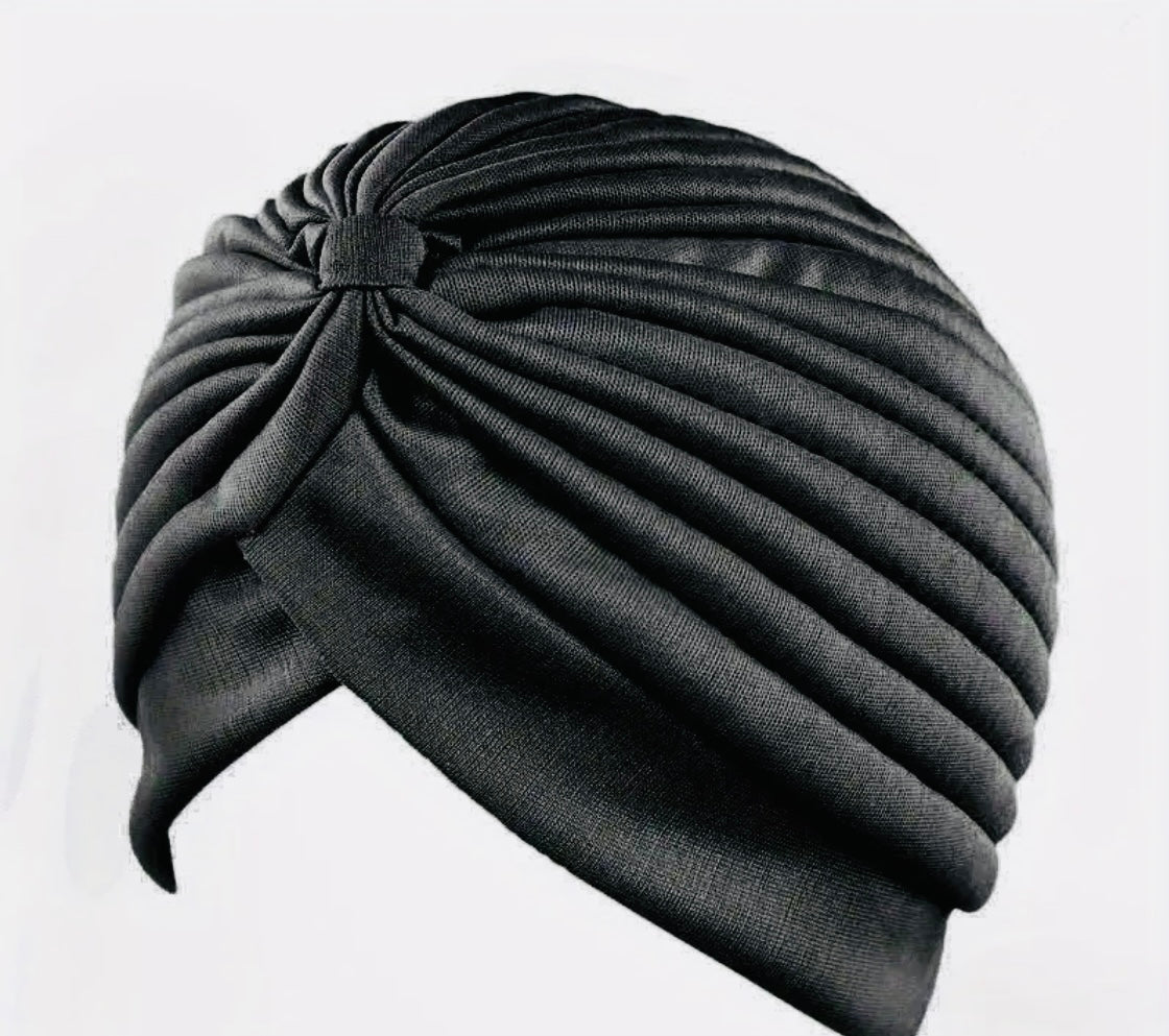 Knot Decor Turban Cap