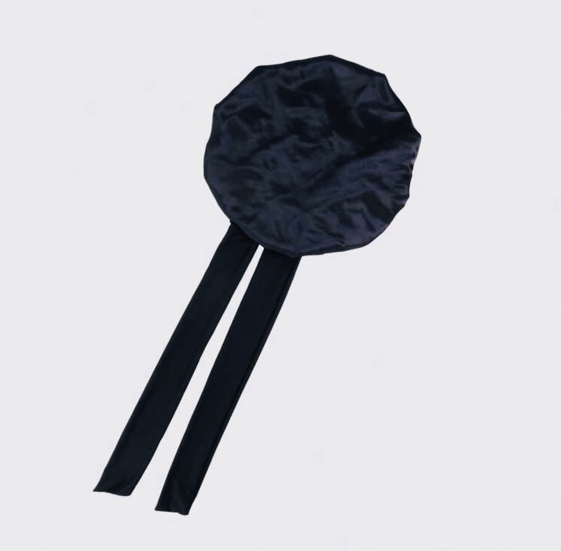 Double Tie Stretchy Silk Bonnet