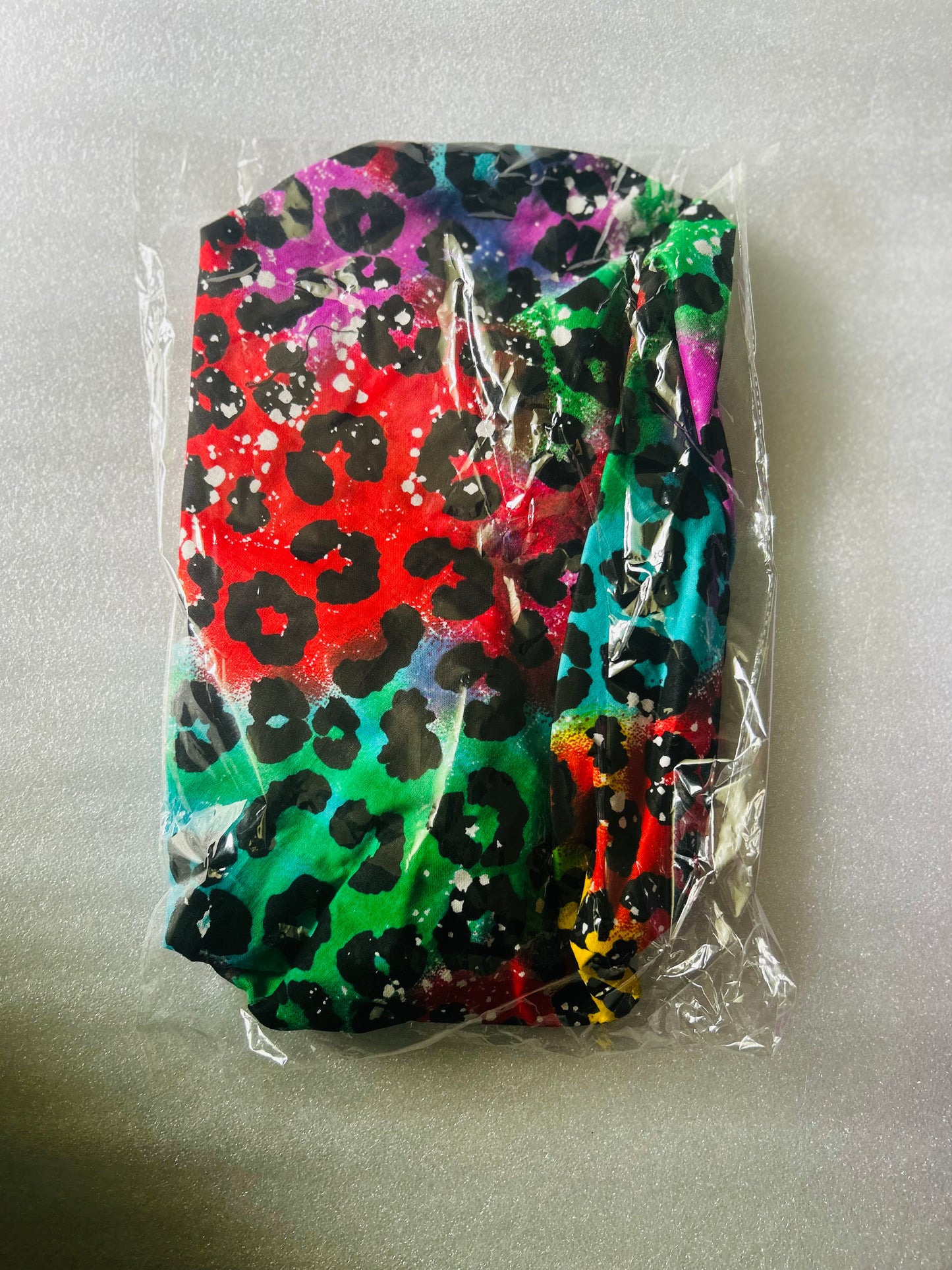Maxi Double Tie African print and Satin Bonnets