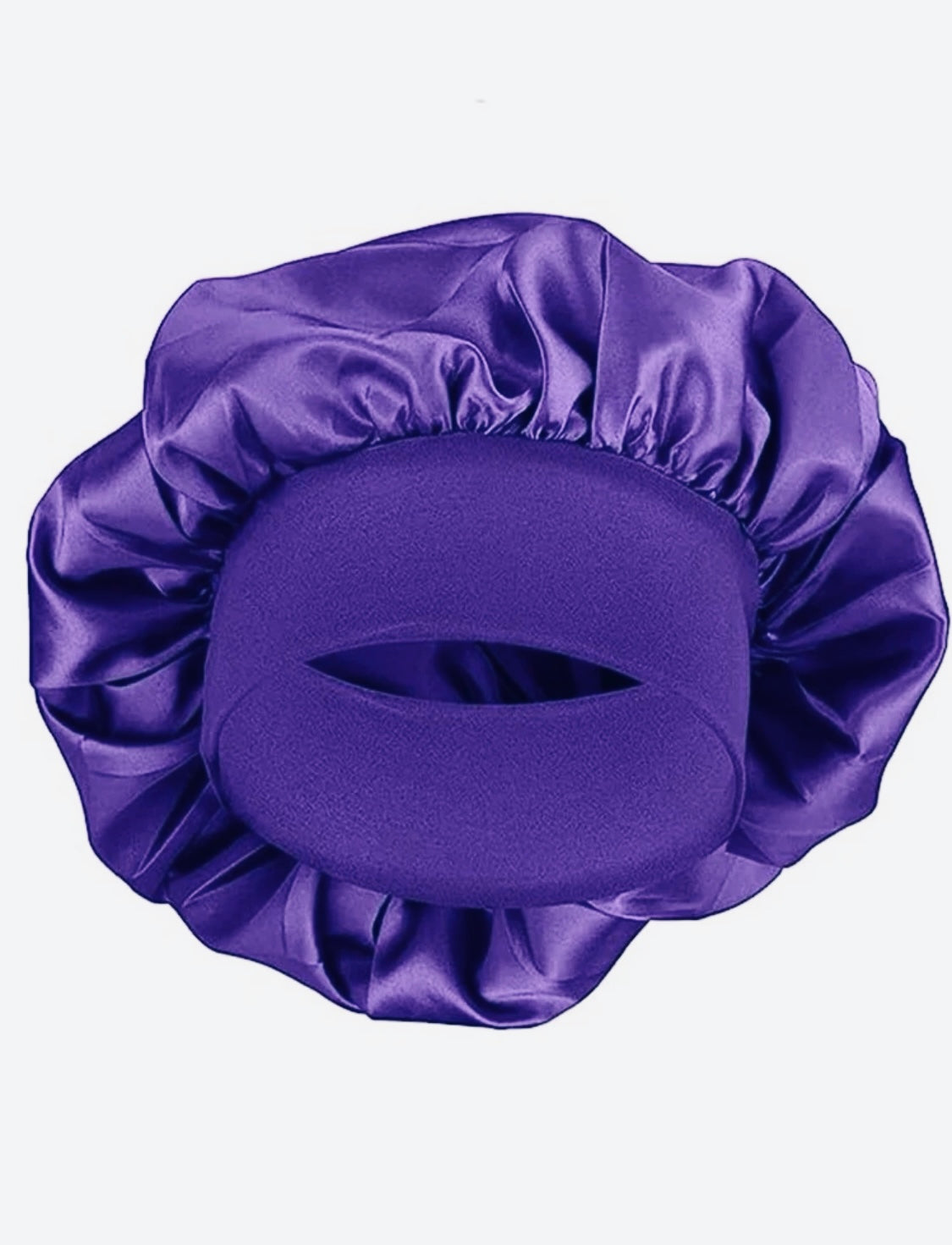Wide Silk Bonnet