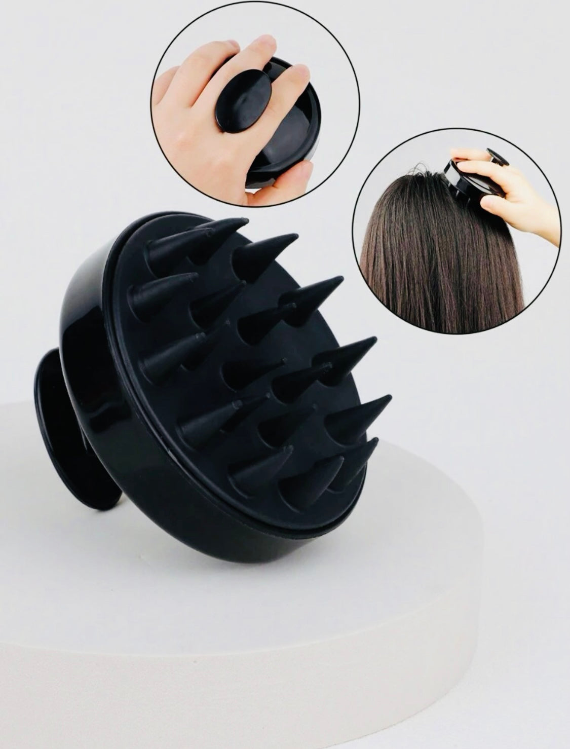Scalp Massager and Scrub: Soft for All Hair Types