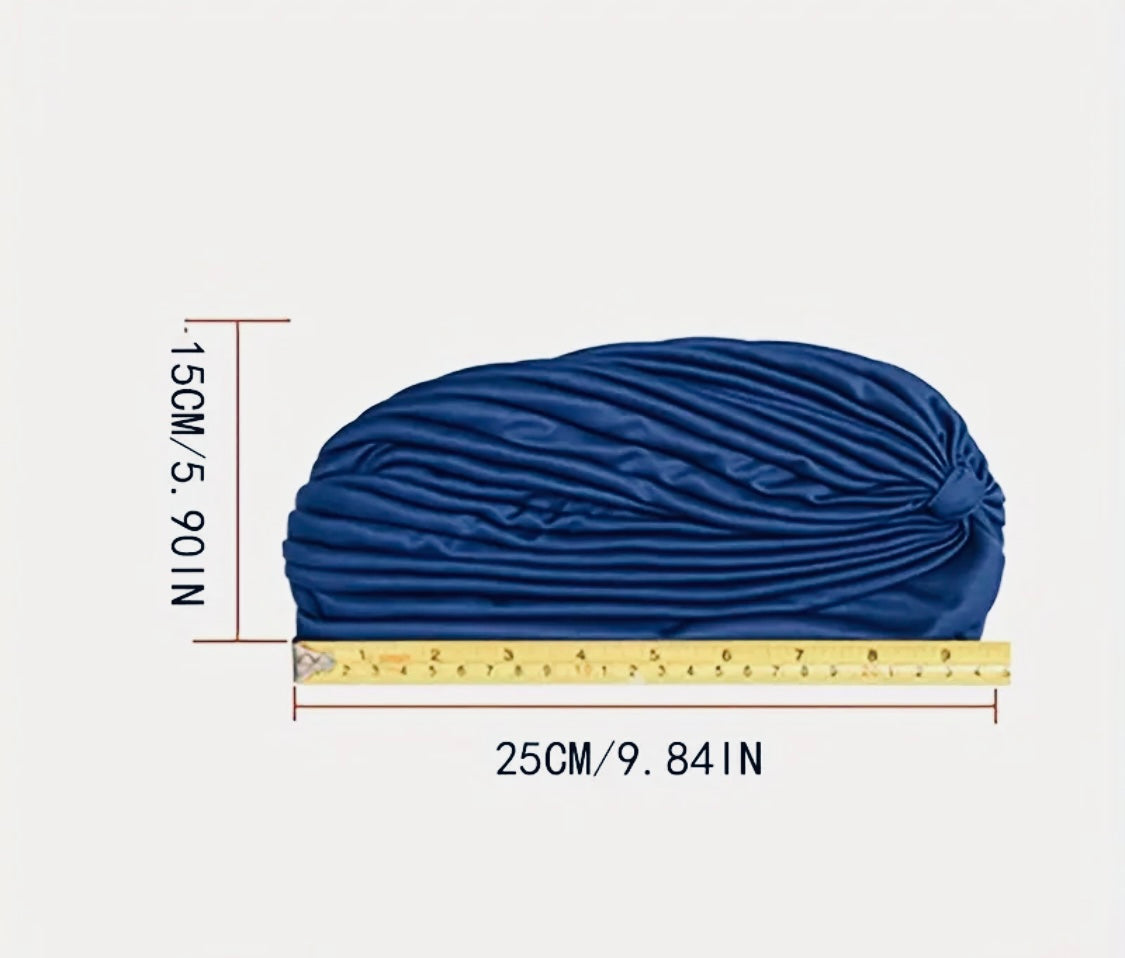 Knot Decor Turban Cap