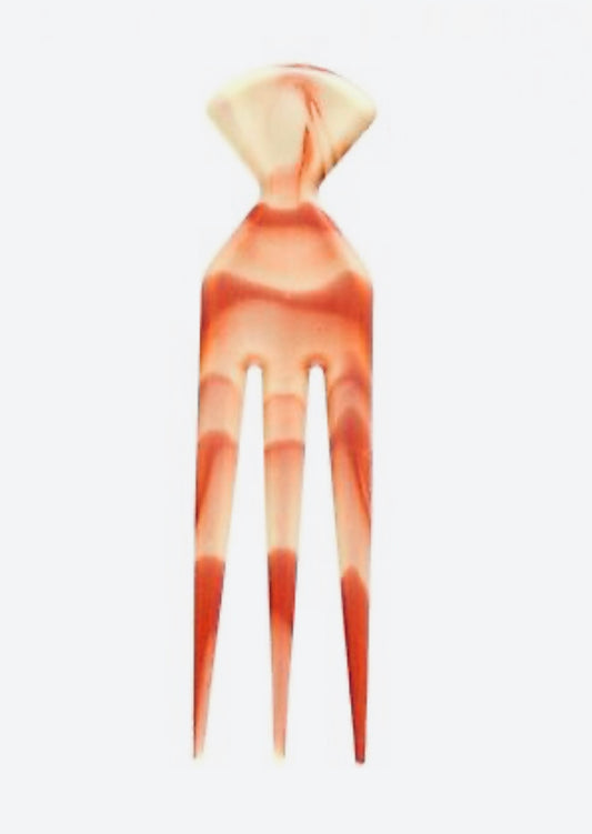 African Cutting comb : 3 Tailed Comb Best for Parting and Detangling