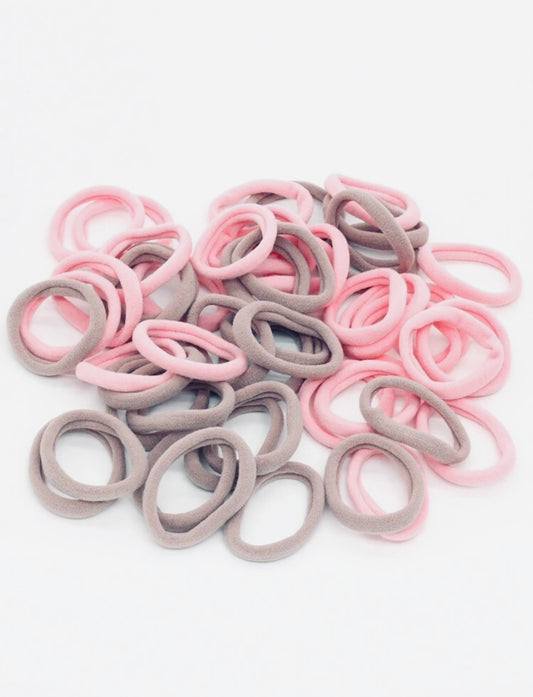 10pcs Simple & High Elasticity Hair Ties