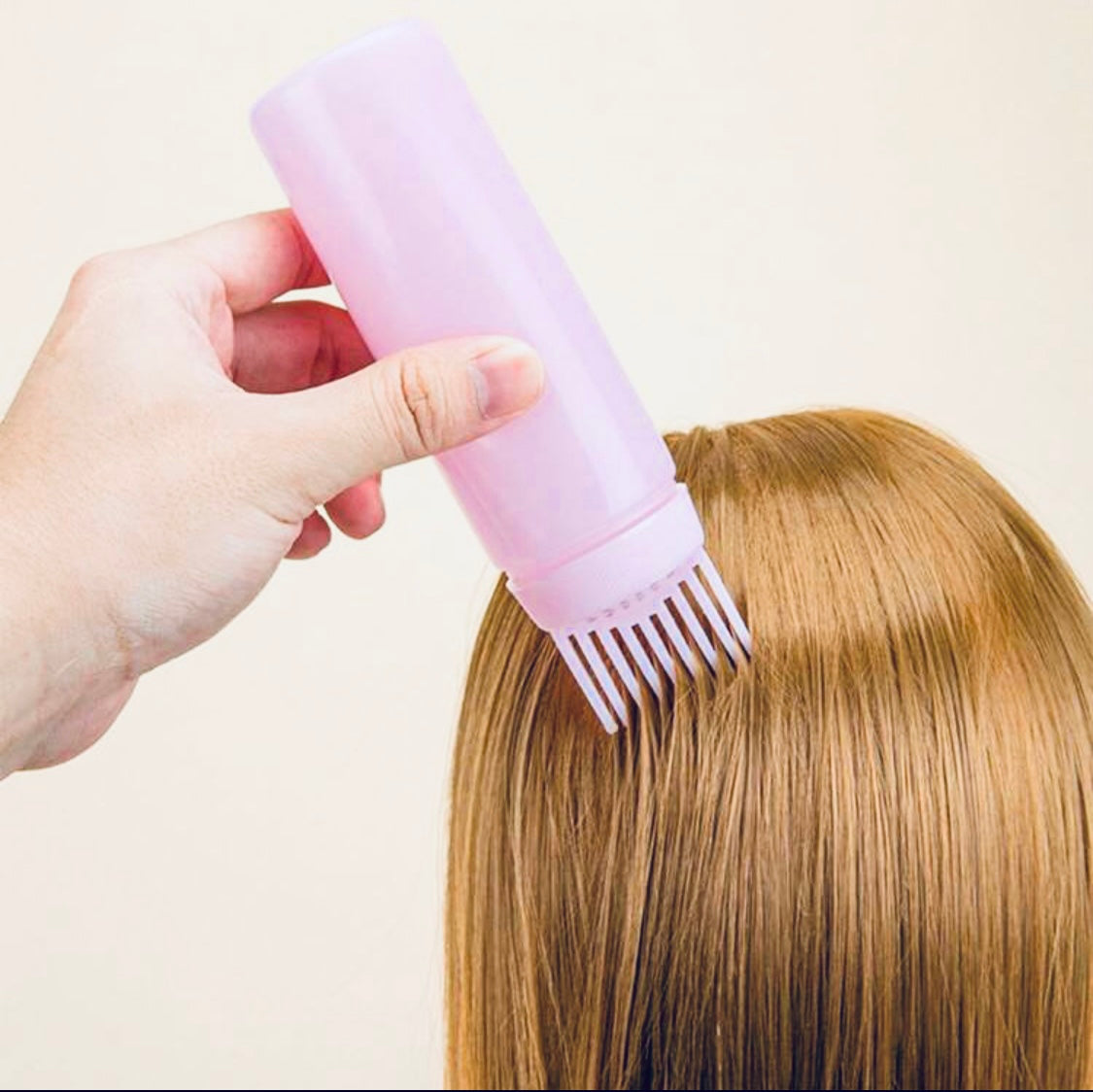 Hair Oil and Dye Applicator Bottle