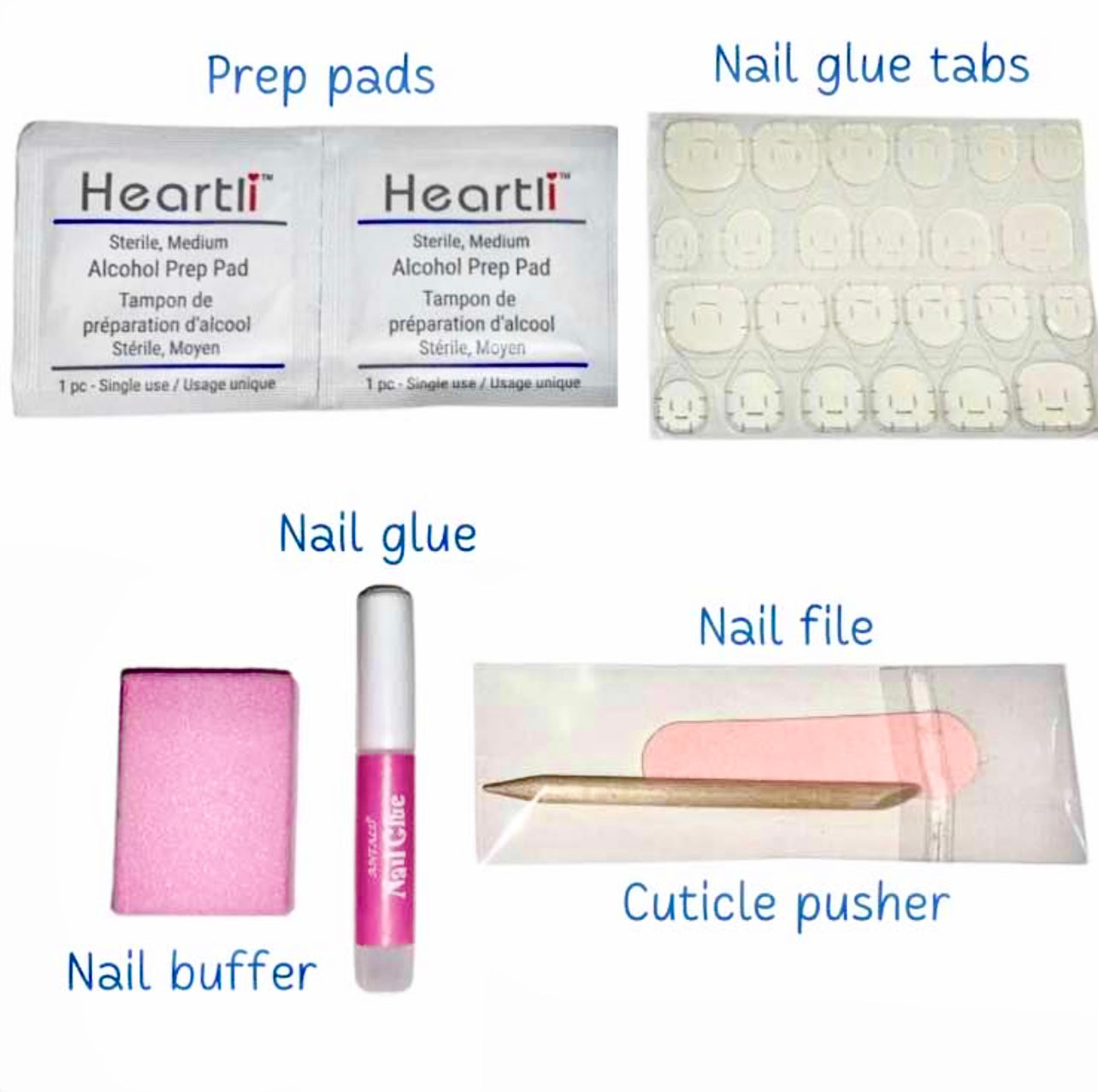 Press on Nail Care Kit