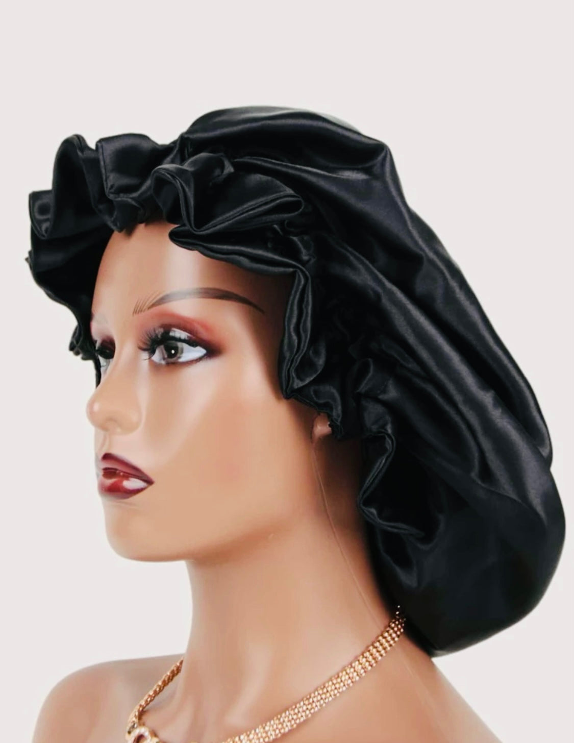 Adjustable Double sided silk bonnet